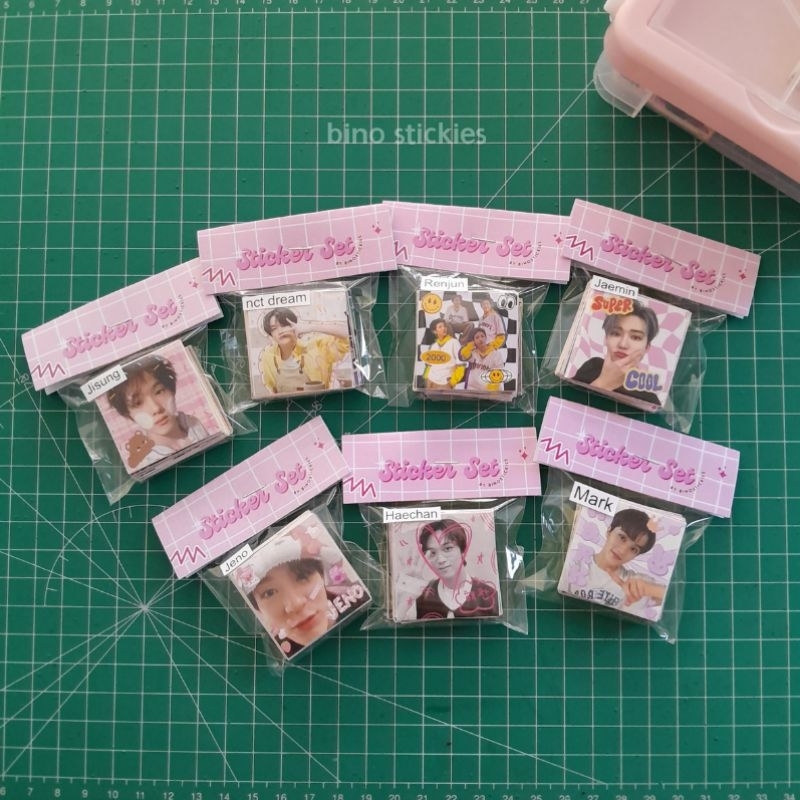 Jual [isi 50 pcs] Deco freebies sticker mail sellkor / stiker nct dream ...