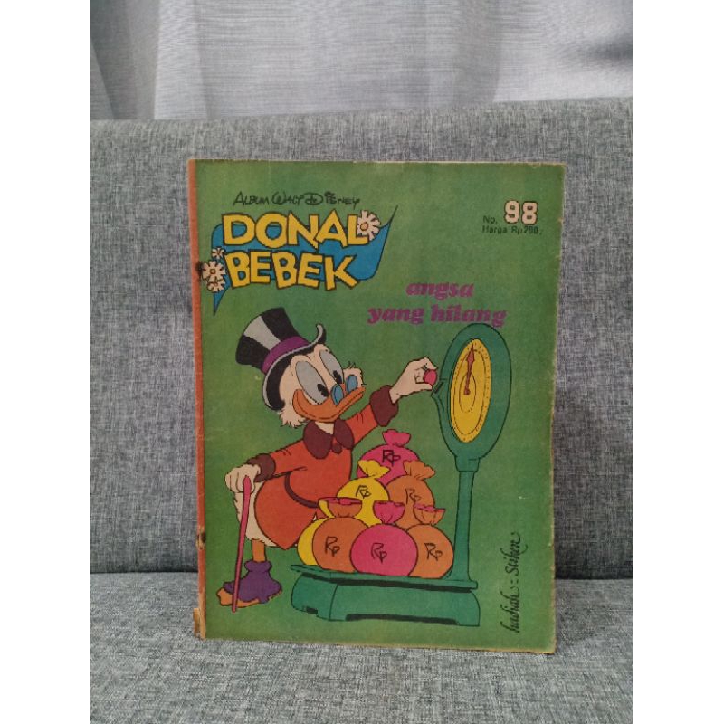 Jual Album Walt Disney Donal Bebek No 98-Angsa Yang Hilang | Shopee ...