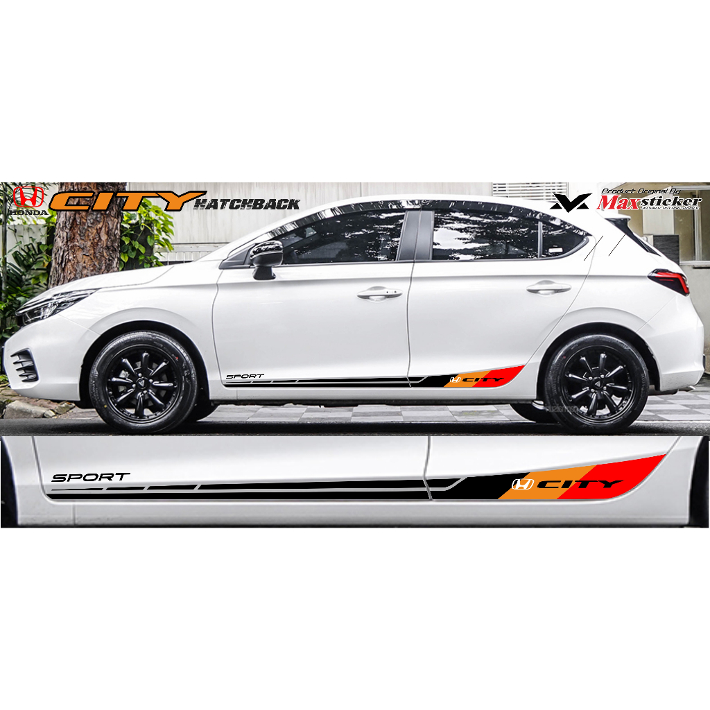 Jual Sticker honda City Hatchback terbaru cutting stiker honda | Shopee ...