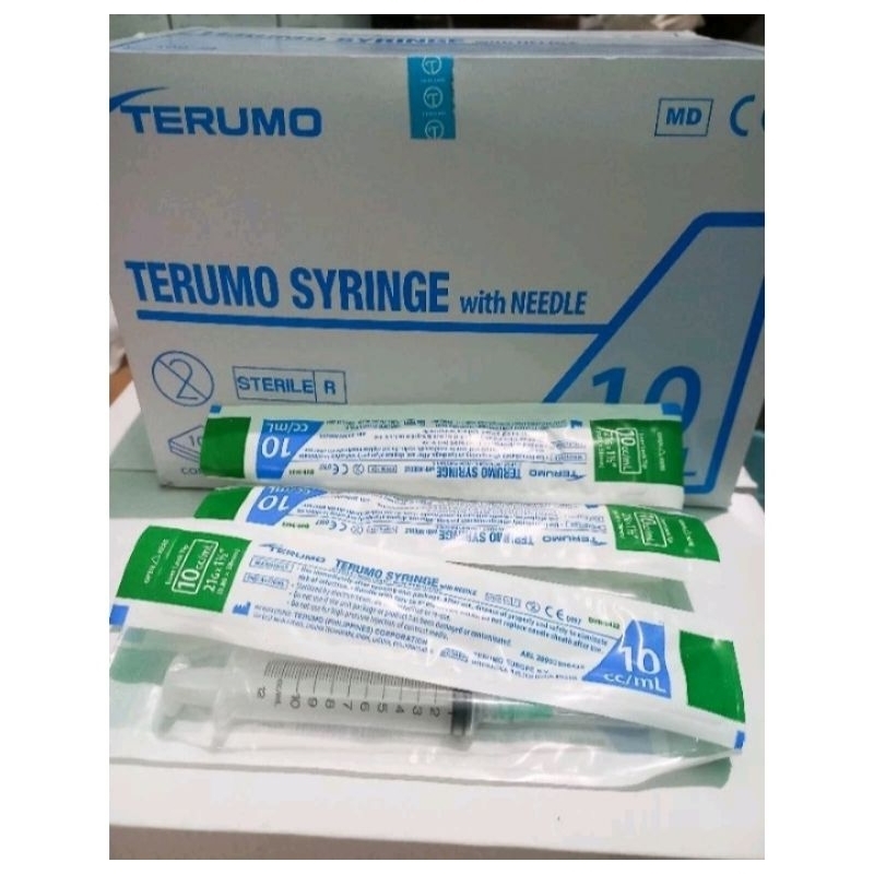 Jual Spuit 10cc With Needle Terumo / Syringe 10cc Terumo | Shopee Indonesia