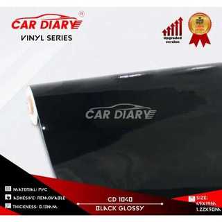 Jual Sticker Cardiary Car Diary CD1040 Vinyl By Derek Black / Hitam ...