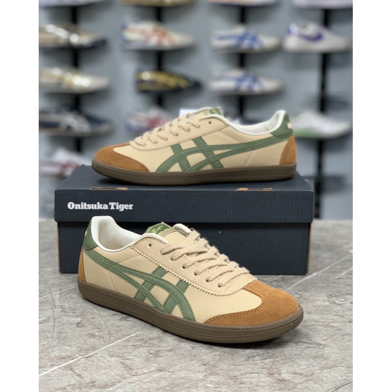 Sepatu Onitsuka Tokuten Beige Green