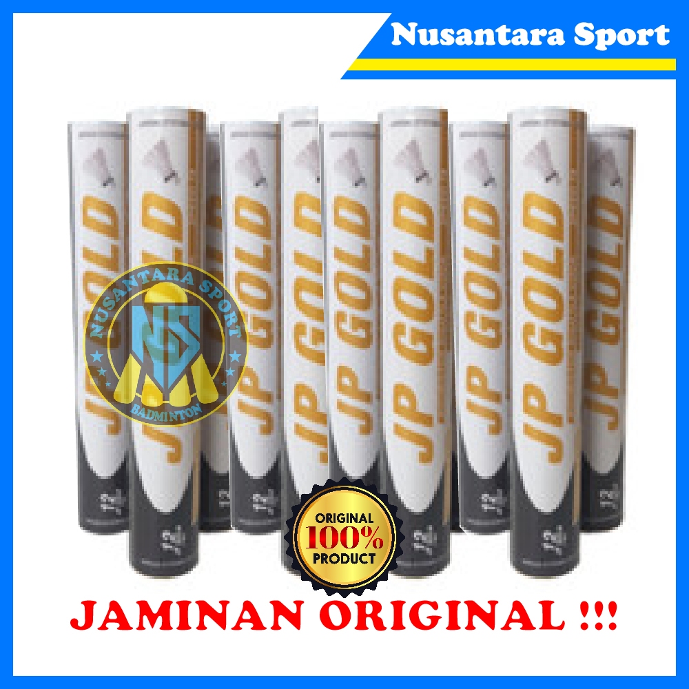 Jual Shuttlecock JP GOLD / KOK JP GOLD / JP GOLD ORIGINAL | Shopee ...