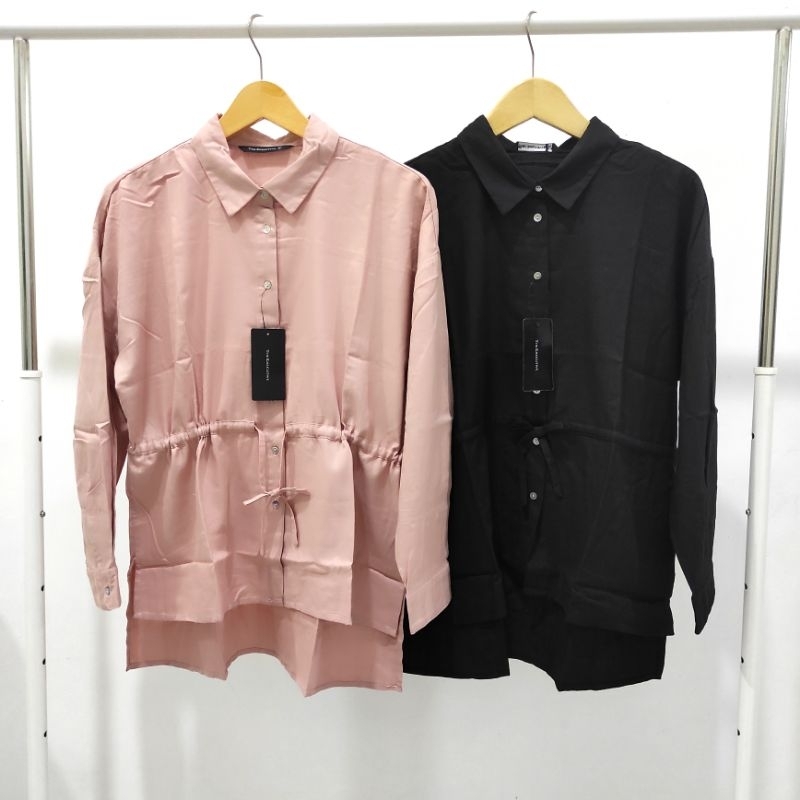 Jual EXECUTIVE BAJU ATASAN WANITA BLOUSE SERUT KEKINIAN | Shopee Indonesia