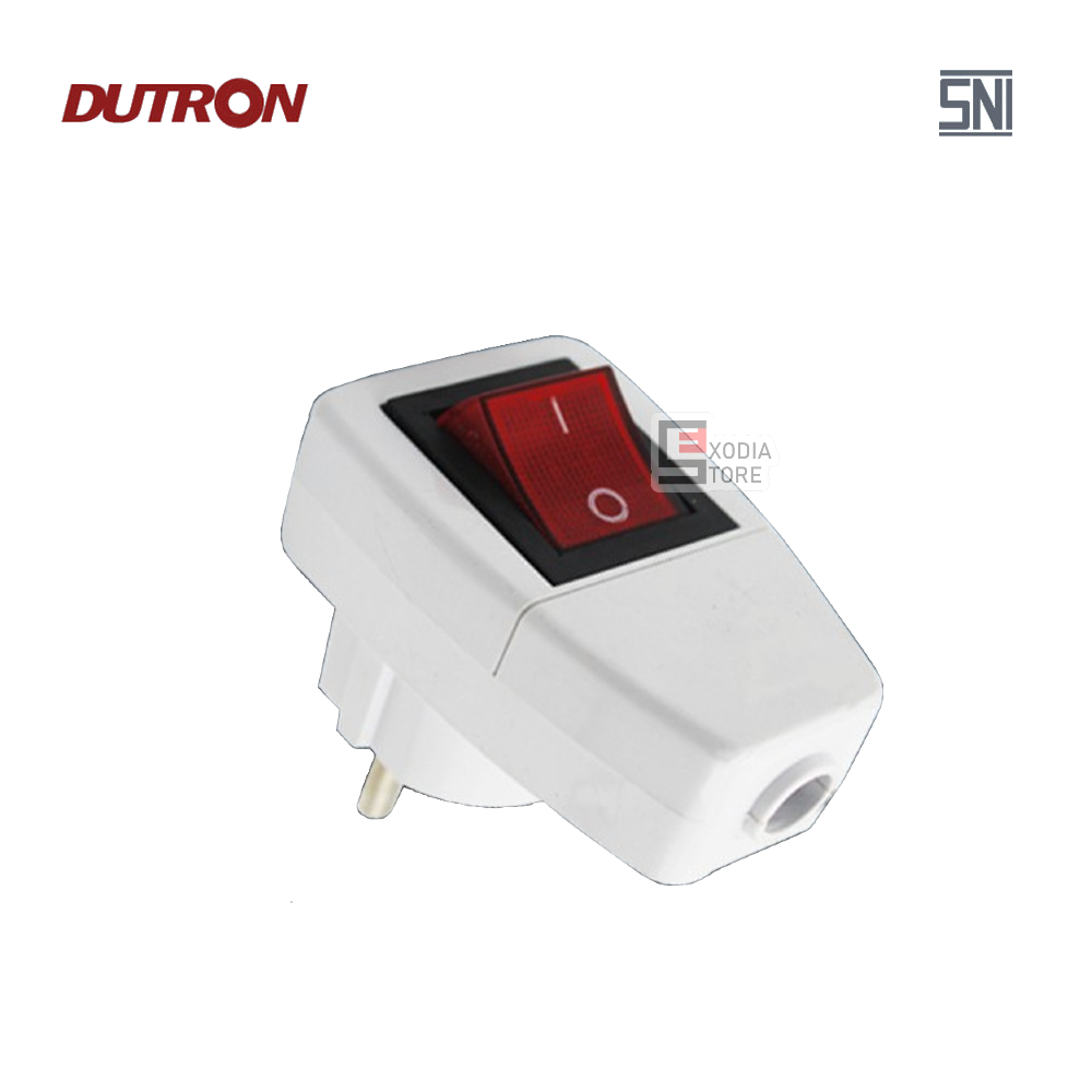 Jual DUTRON Steker Arde Switch Colokan ON/OFF Steker Saklar Lampu SNI ...