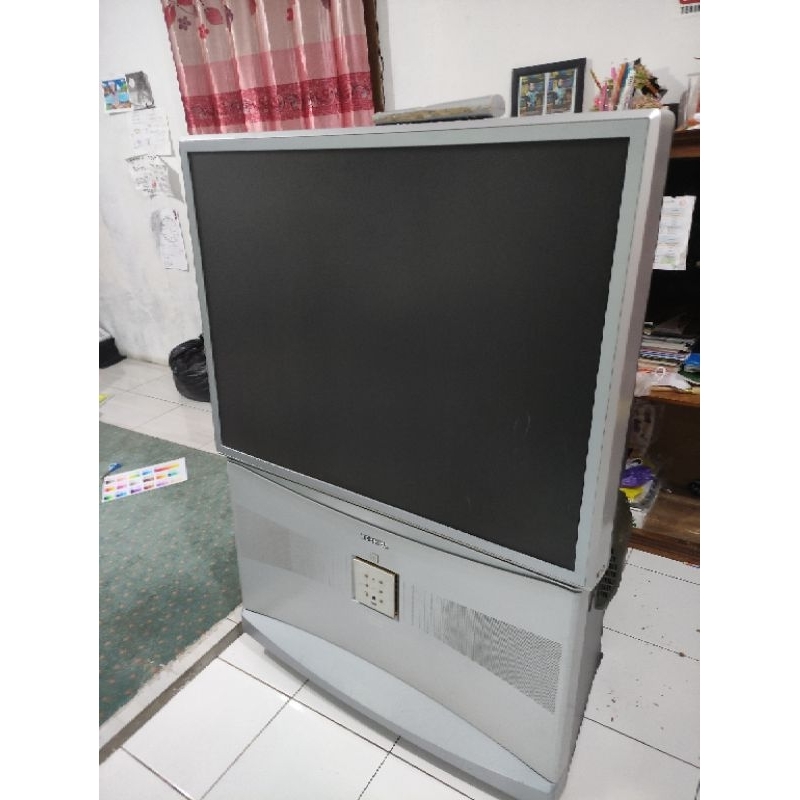Jual tv proyektor Toshiba 43V9UE tv jadul tv toshiba projection