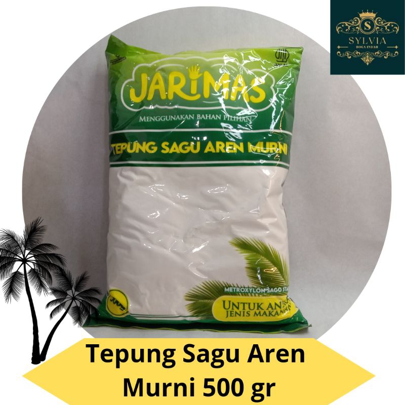 Jual Tepung Sagu Aren Jarimas 500 gr untuk bakso pentol, kue kering ...