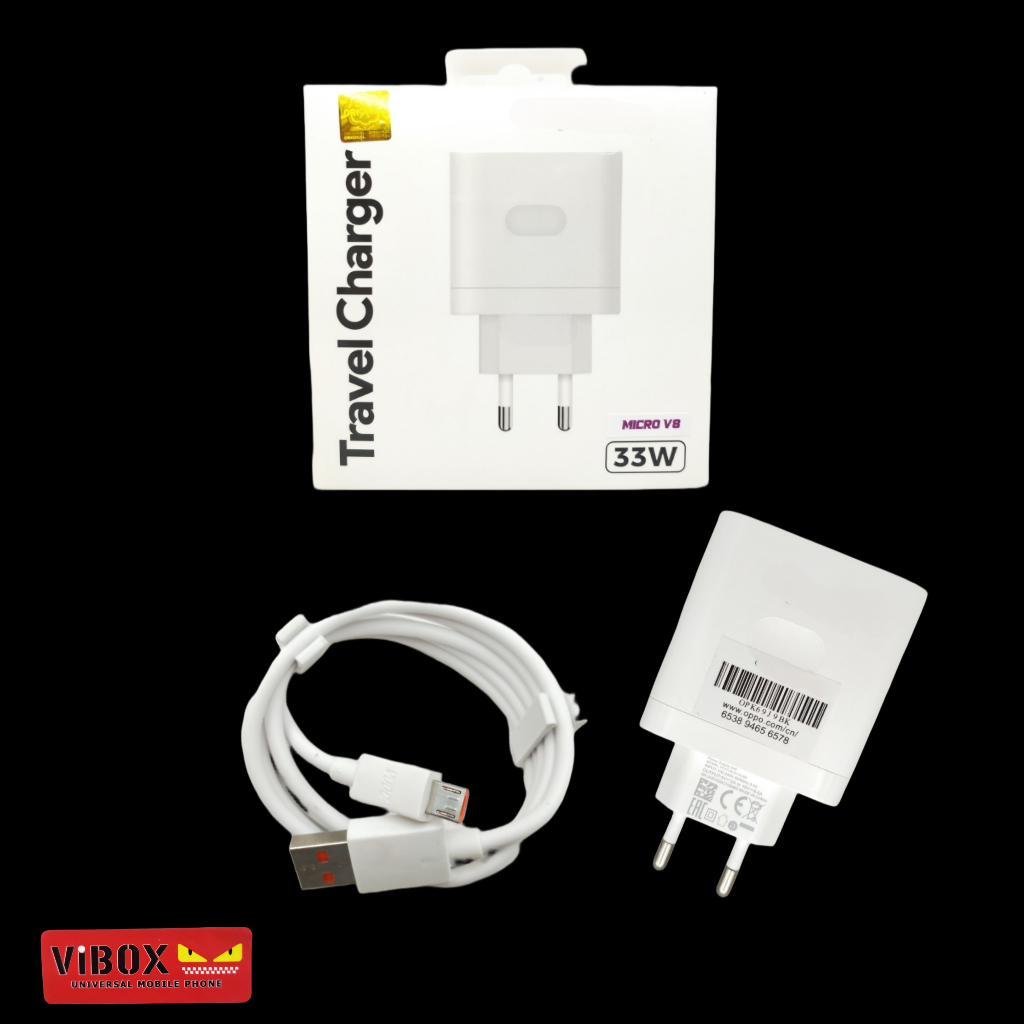 Jual Charger for Oppo 33W SUPER VOOC Fast Charging/Charger FindX