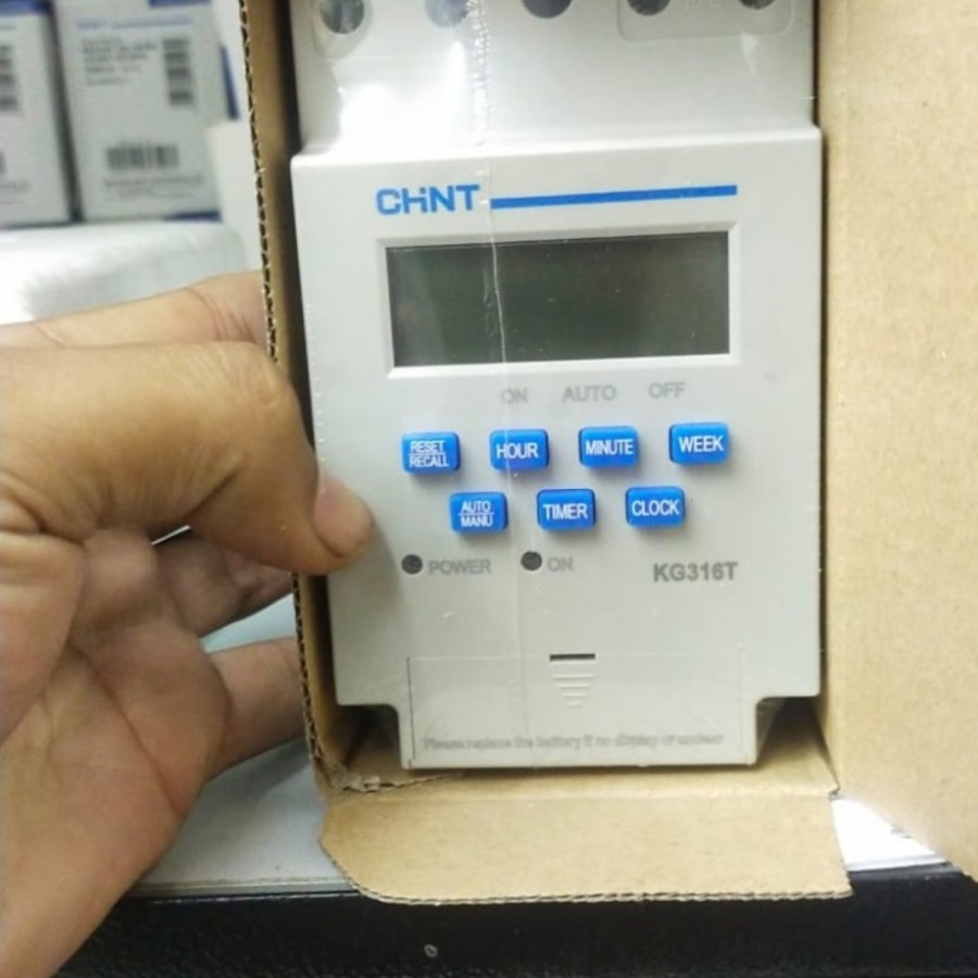 Jual Programmable Digital Timer KG316T Chint | Shopee Indonesia