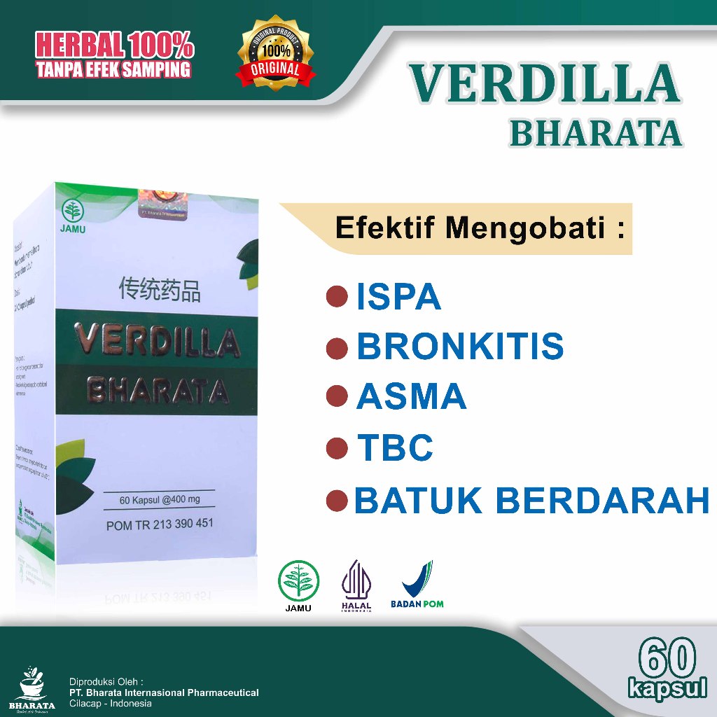 Jual Verdilla Bharata - Obat TBC Paru Super Ampuh Obat Paru Paru Asma ...