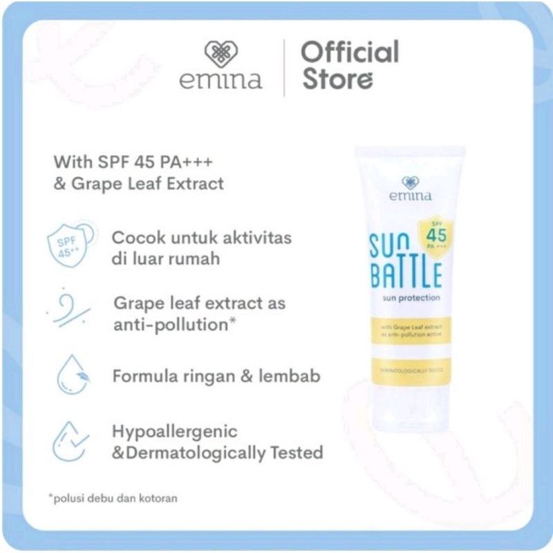 Emina Sun Battle SPF 45 PA+++ 30 ml main image 1