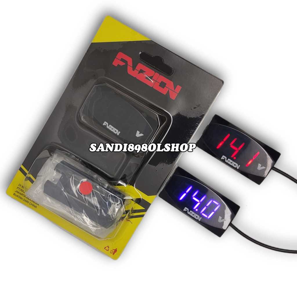 Jual Volt meter Aki - Voltmeter aki Waterprof Nmax Aerox Nouvo | Shopee