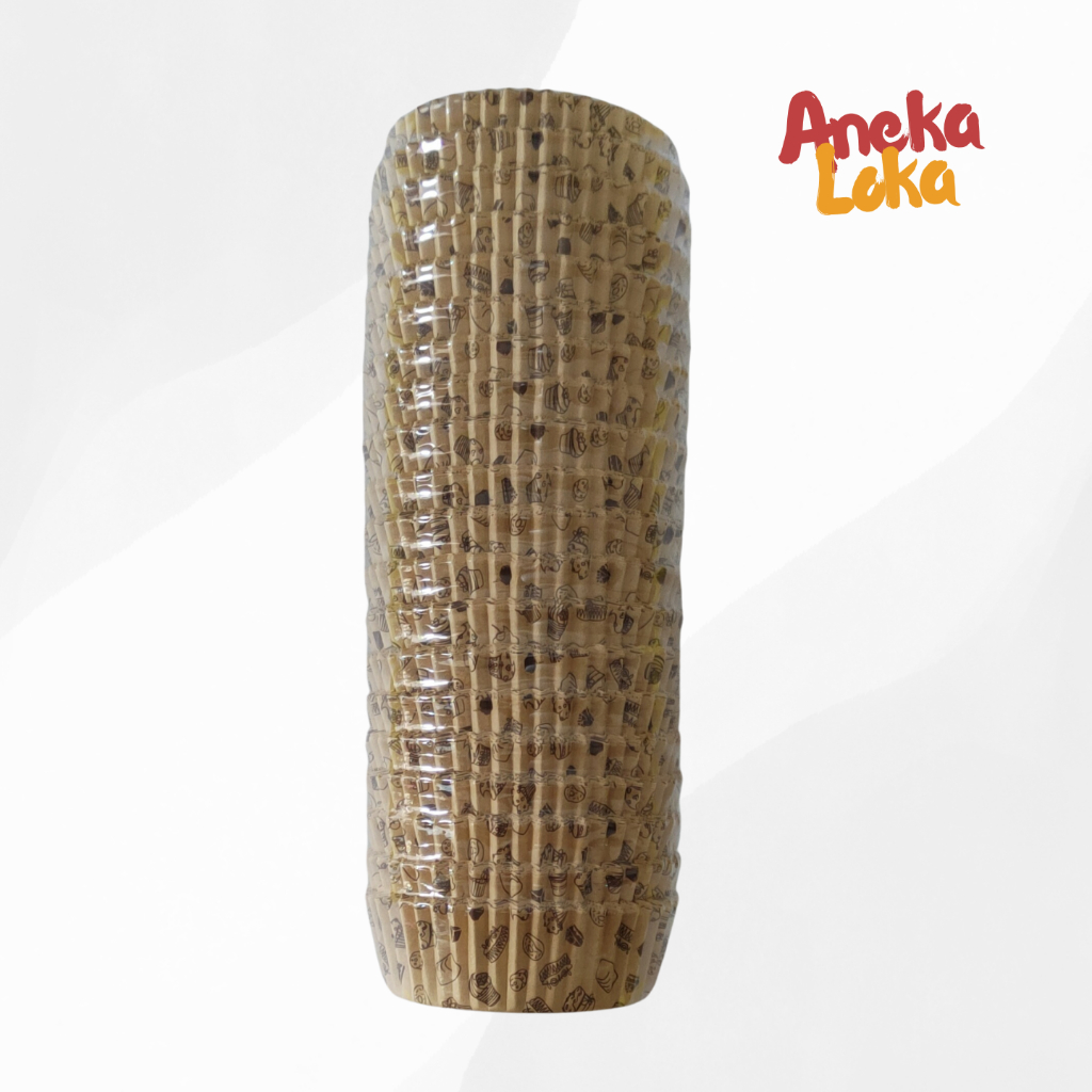 Jual Cup Roti Laminasi Bulat DM 8cm Kraft Cake 200 Pcs | Shopee Indonesia
