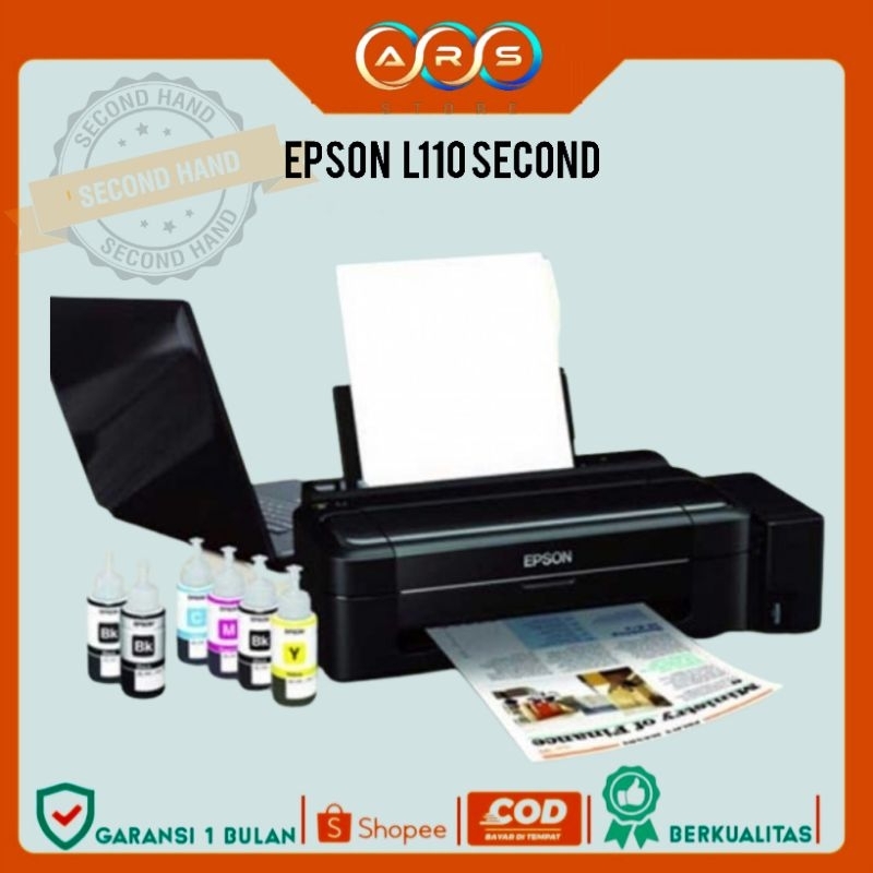 Jual Printer Epson L110 bekas normal siap pake | Shopee Indonesia