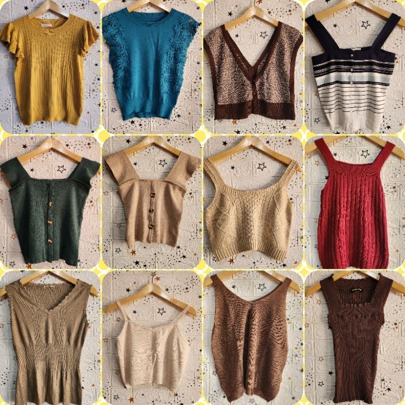 Jual Tank Top Rajut Terlengkap & Harga Terbaru Juni 2026 | Shopee Indonesia