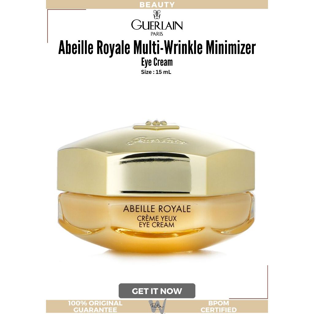 Jual Guerlain Abeille Royale Eye Cream Multi Wrinkle Minimizer Shopee