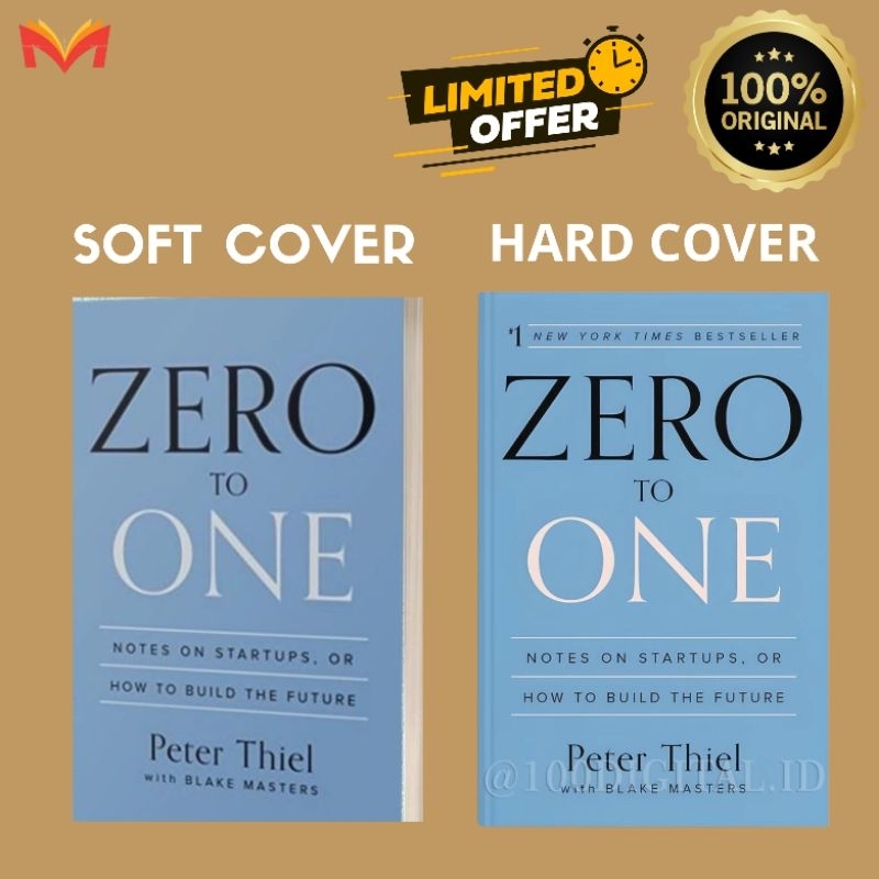 Jual Buku Zero To One (English) | Peter Thiel | Shopee Indonesia