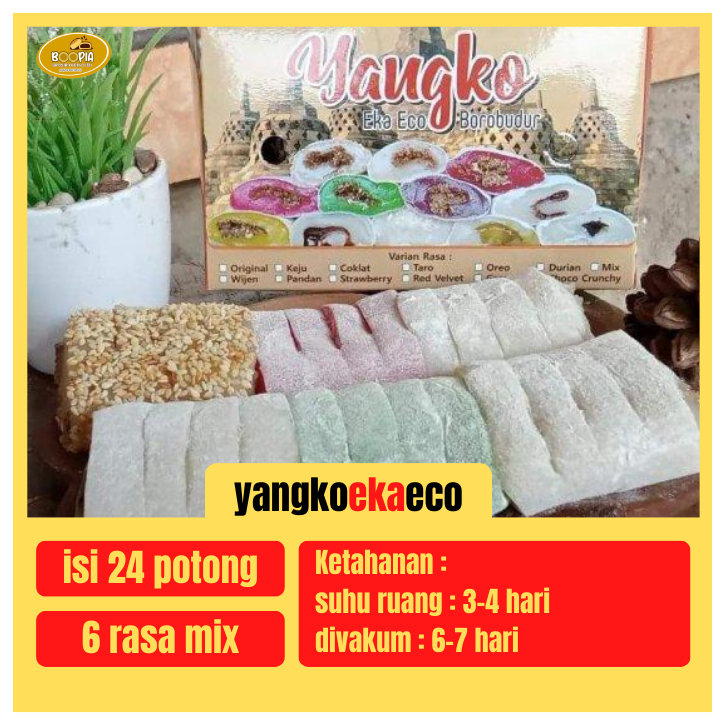 Jual Yangko Eka Eco Borobudur Oleh Oleh Khas Magelang Jogja Kue