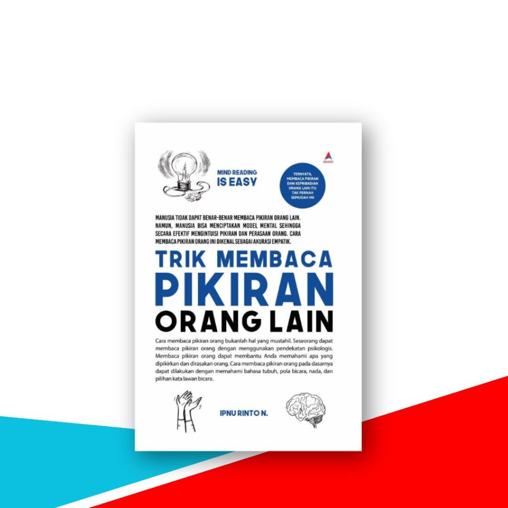 Jual Buku Trik Membaca Pikiran Orang Lain , Ternyata, Membaca Pikiran