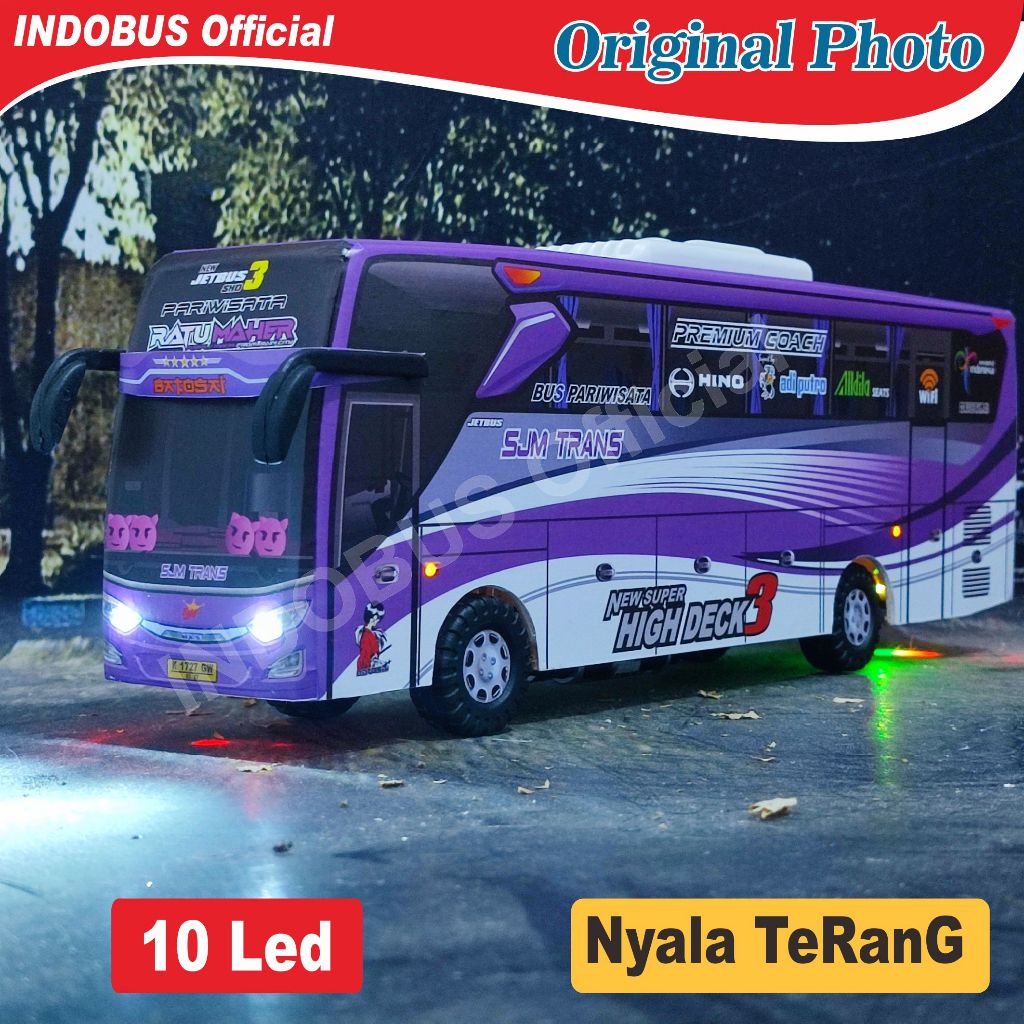 Jual Miniatur Bus Bis SJM RATU MAHER JB3 Voyager | Shopee Indonesia