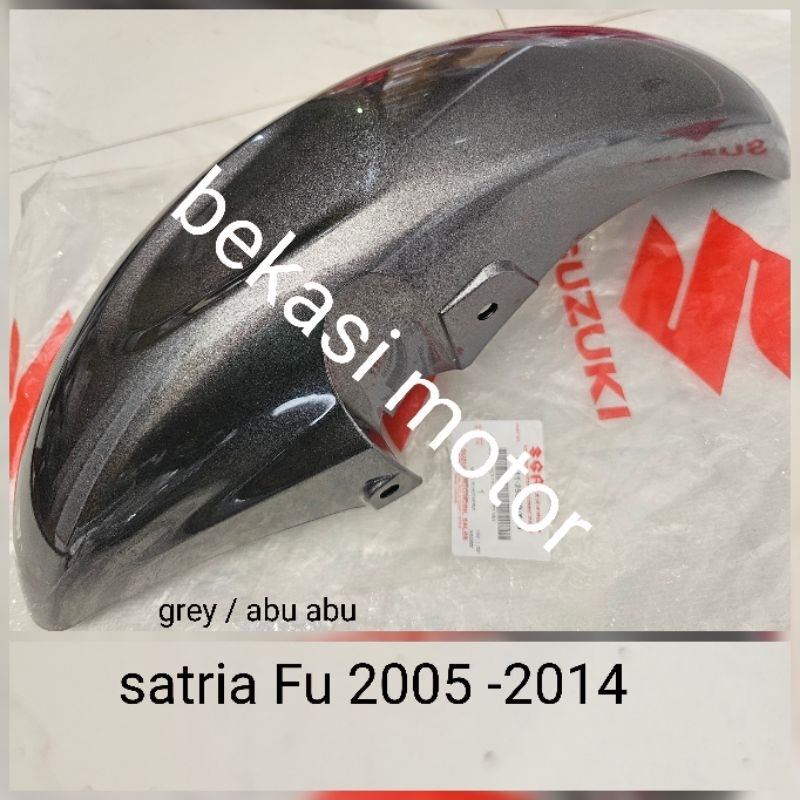 Jual Fender Slebor Spakbor Depan Suzuki Satria Fu Original Abu Abu G Shopee Indonesia