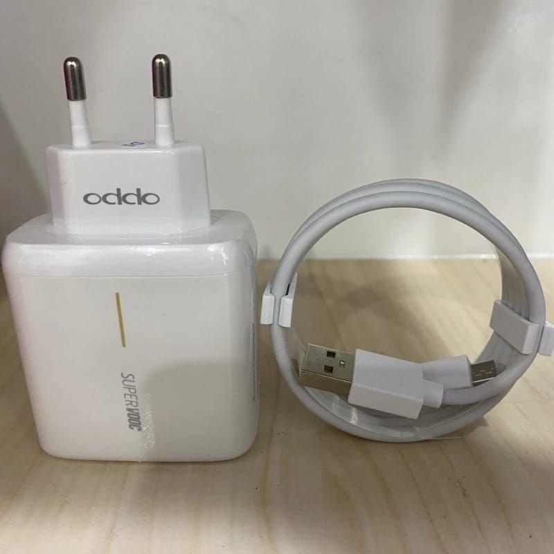 CHARGER CASAN OPPO SUPER VOOC 65W Fast Charging FIND X/FIND X2/X2  PRO/RENO 6,4/RENO 10X ZOOM/RENO PRO/RENO 4/OPPO K3/RENO 3/RENO PRO/OPPO  A91