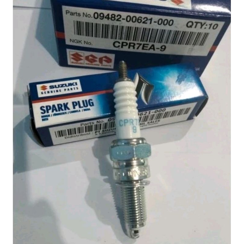 Jual Busi NGK Spark Plug CPR7EA9 Motor Suzuki Lets Address Original SGP