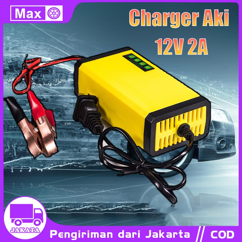 Jual Charger Aki 2 A 12 Volt Cas Aki Mobil 2 Ampere Mobil Motor Truck