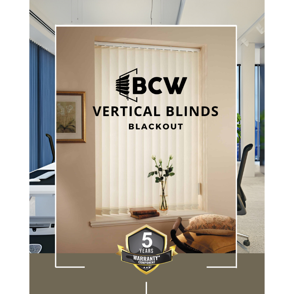 Jual Vertical Blinds Indoor Blackout 100% - Tirai Gulung - Tirai Lipat ...