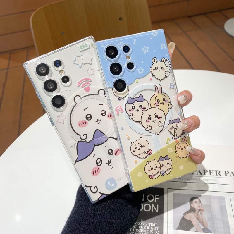Jual New Case S24 Chiikawa Rabbit Cat Mouse Imut Friends With Popsocket