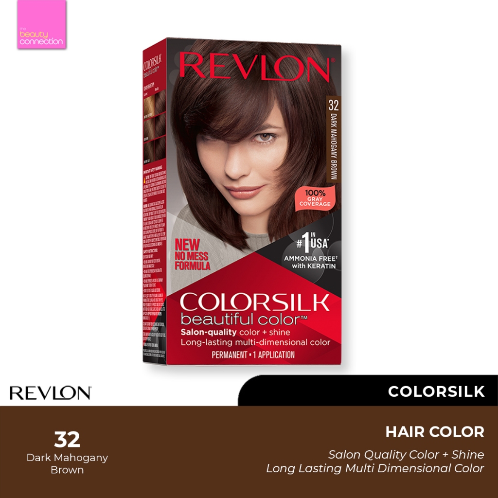 Jual REVLON Colorsilk Hair Color Cat Rambut | Shopee Indonesia