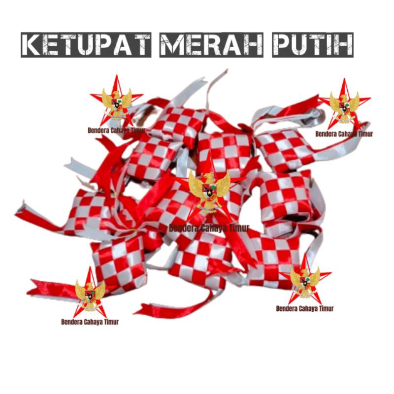 Jual Ketupat Merah Putih 10pcs Shopee Indonesia