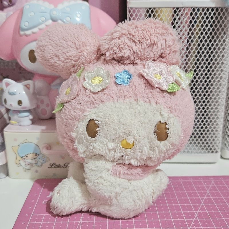 Jual Sanrio My Melody Flower Crown Plush Shopee Indonesia