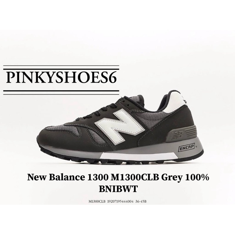 Sepatu New Balance 1300 M1300CLB Grey 100 BNIBWT