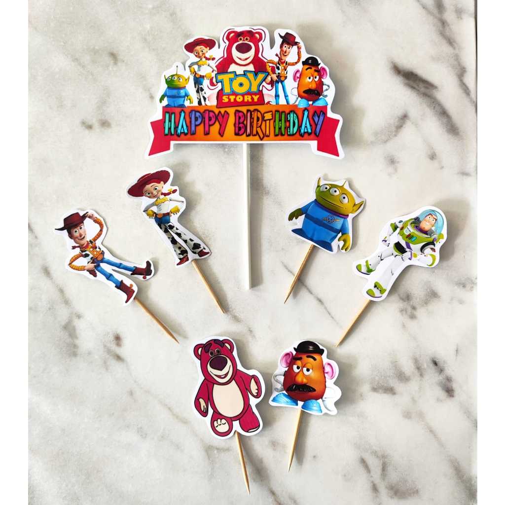 Jual Topper TOY STORY / Topper Kue Toy Story Lotso | Shopee Indonesia