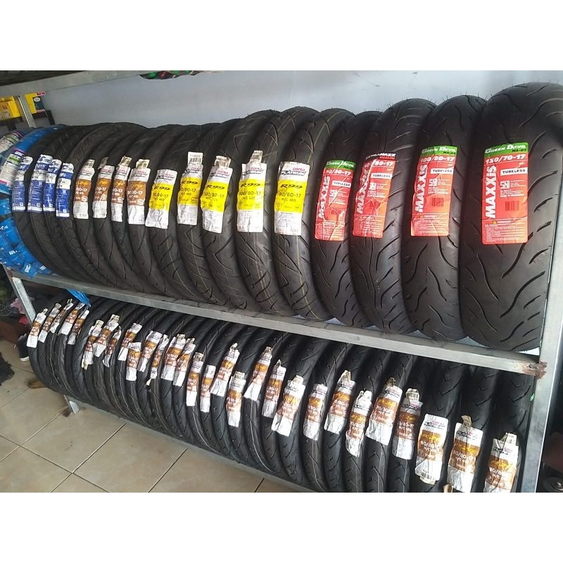 harga ban tubeless ring 17 ukuran 100 80