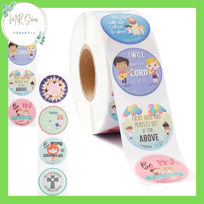 Jual Sticker Stiker Reward Anak Tema Alkitab Untuk Sekolah Kristen ...