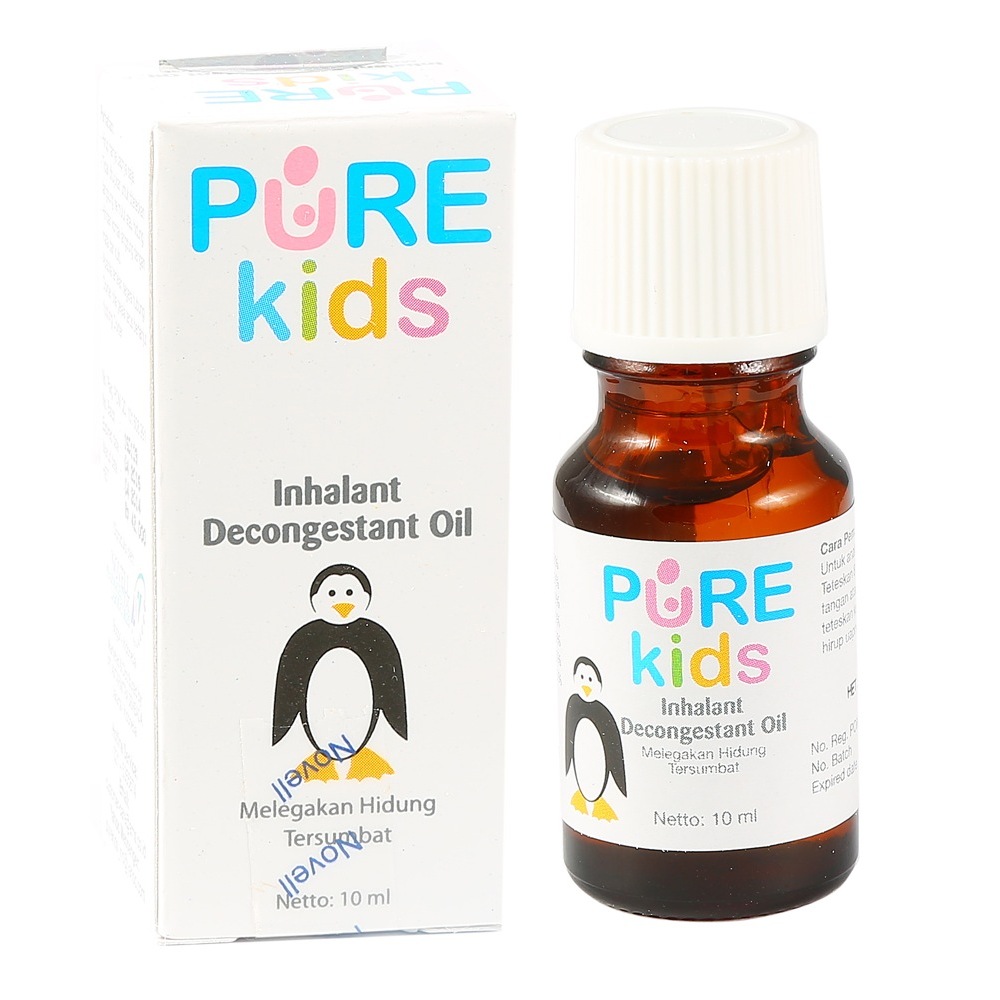 Jual Pure Kids Inhalant Decongestant Oil 10 ml | Shopee Indonesia