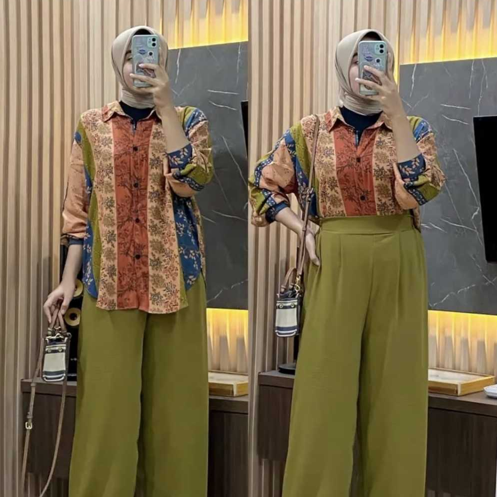 Jual Luxury One Set - Setelan Wanita Kekinian - One Set Wanita Kekinian