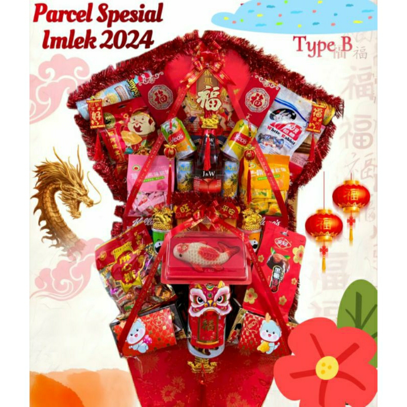 Jual parcel imlek makanan 2024(b) | Shopee Indonesia