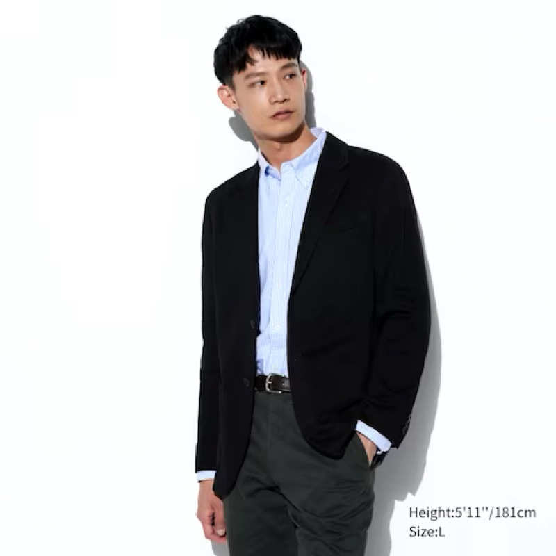 Jual MEN Jaket Comfort 2 Kancing UNIQLO Shopee Indonesia
