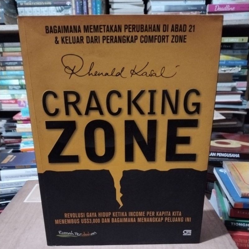 Jual Buku Original CRACKING ZONE By Prof Rhenald Kasali | Shopee Indonesia