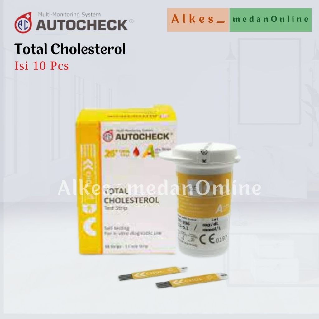 Jual Autocheck Total Cholesterol Blood Glucose Uric Acid Twist