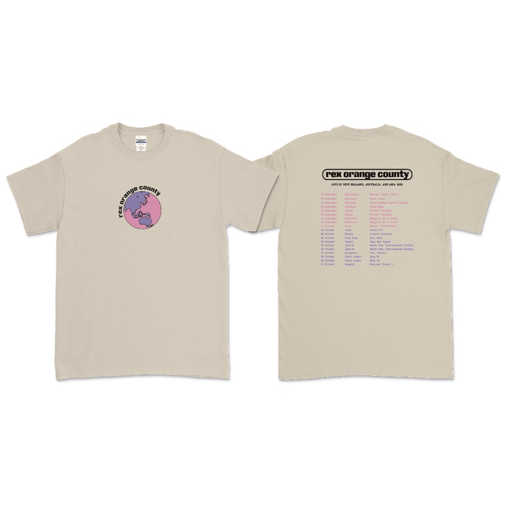 Jual REX ORANGE COUNTY - TOUR 2023 NEW ZEALAND, AUSTRALIA, ASIA T