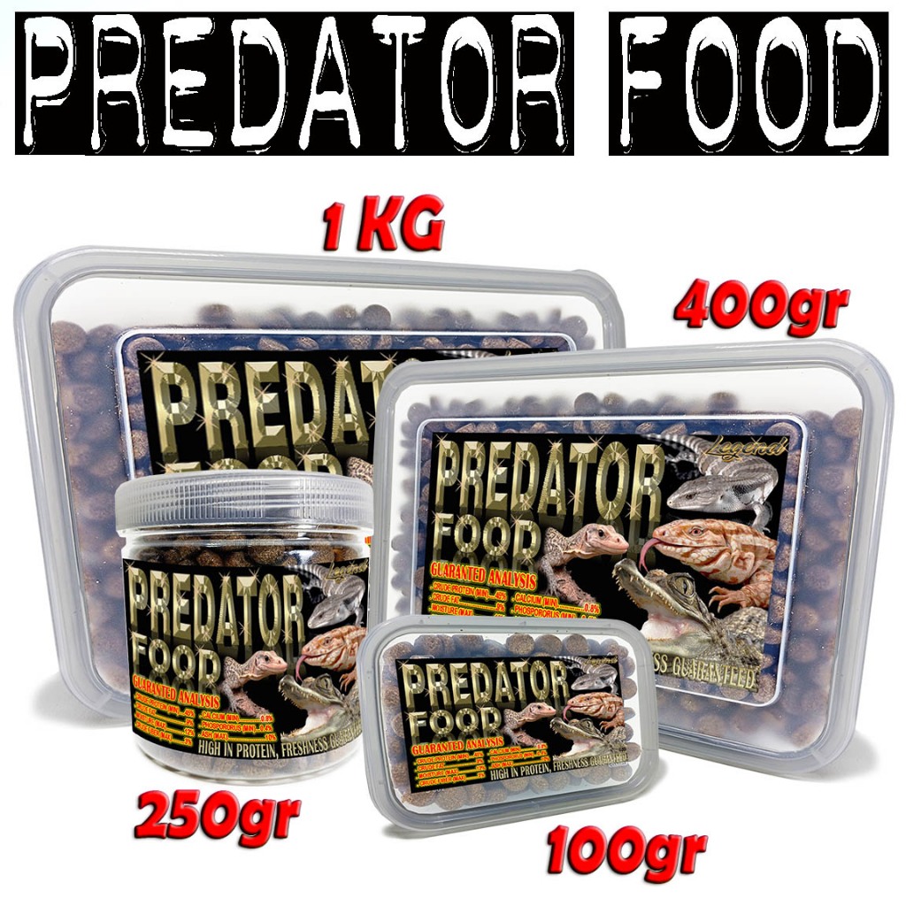 Jual 100GR PELET DIET PAKAN REPTILE PREDATOR FOOD BUAYA CAIMAN ...