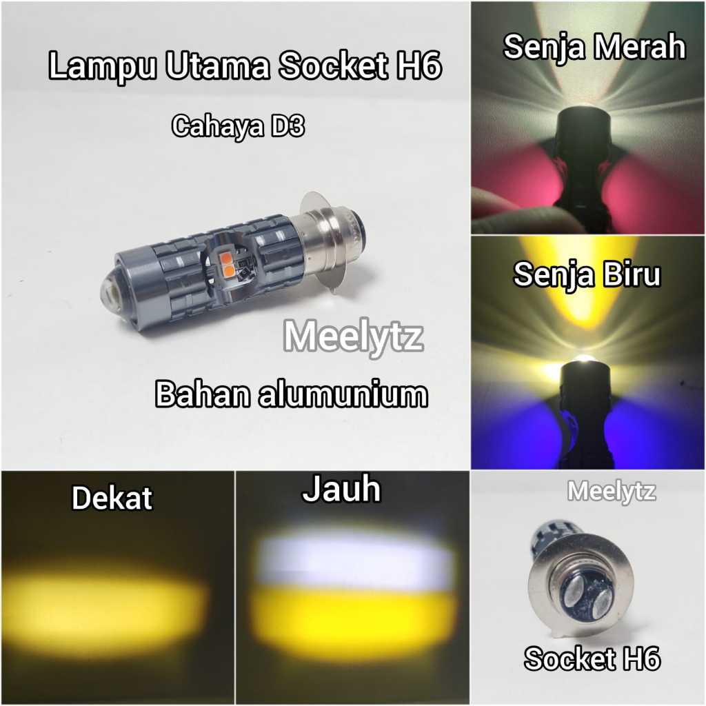 Jual Lampu Utama Led H High Low D Plus Senja Ac Dc Jamin Terang