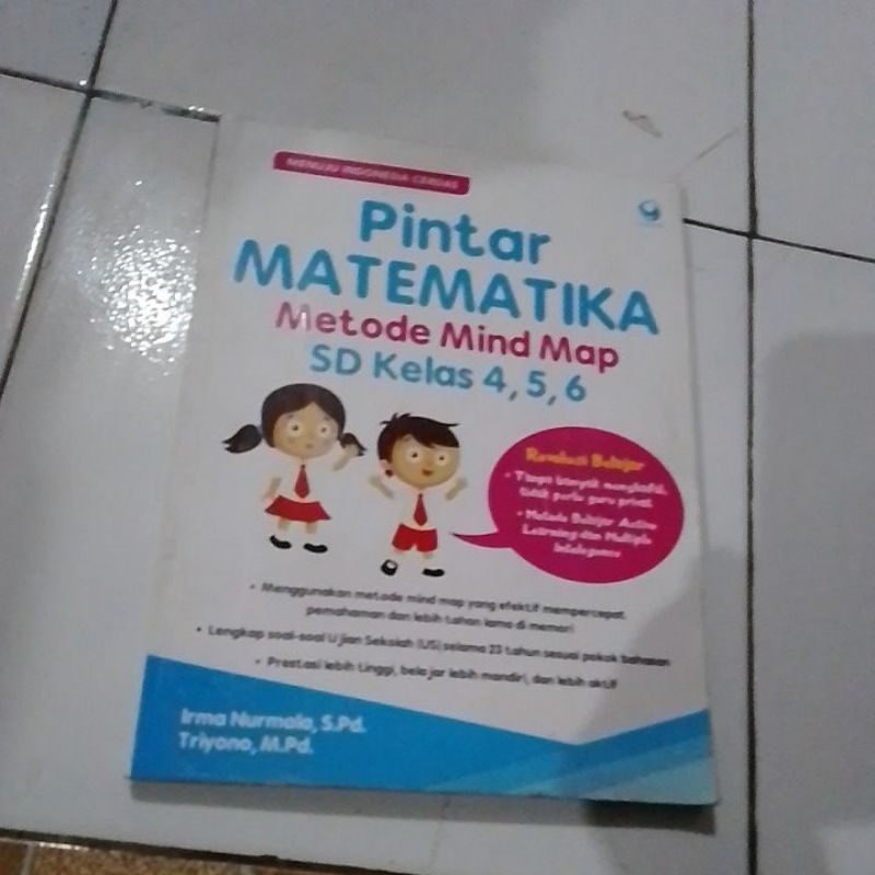 Jual PINTAR MATEMATIKA METODE MIND MAP SD KELAS 4,5,6 | Shopee Indonesia