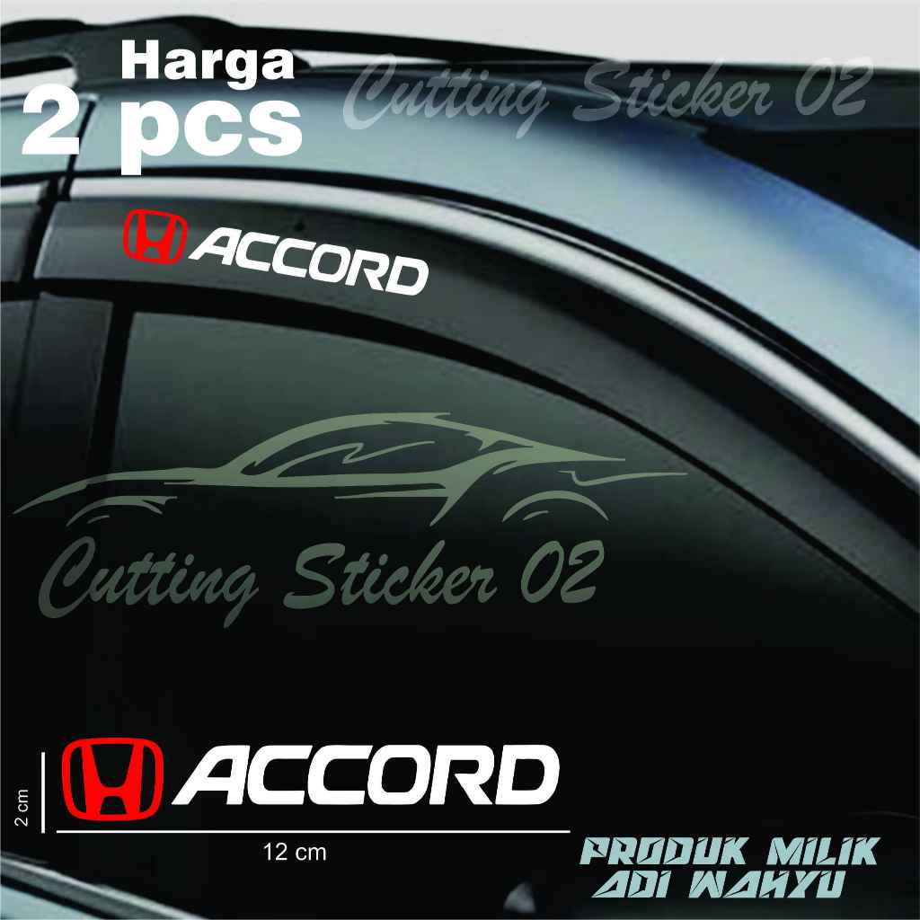 Jual Stiker Talang Airmobil Accord Sticker Cover Talang Air Mobil Honda Accord Pcs Shopee