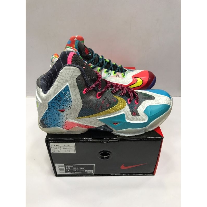 Jual Sepatu Basket Nike Lebron 11 XI What The Basketball Shoes Shopee Indonesia