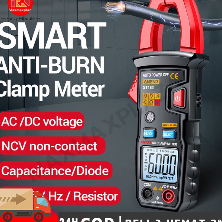 Jual ANENG ST181 Digital Clamp Multimeter Tang Ampere Voltage Tester